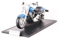 custom made model of Harley-Davidson Fat Boy Gray Ghost 2025 motorcycle